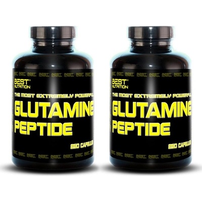 Best Nutrition Glutamine Peptide 500 kapslí