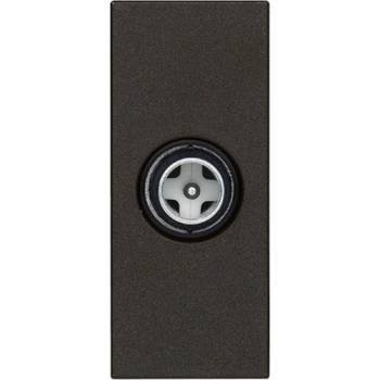 Vimar 30300.01G TV-RD-SAT Розетка Male Linea, 1M, Black, (VM30300.01G)