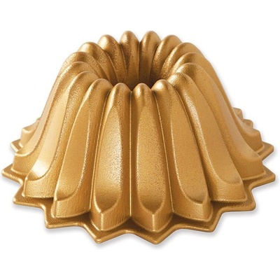 Nordic Ware Forma na bábovku Lotus zlatá 1,18 l 84177