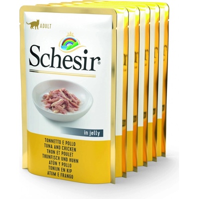 Schesir Cat Adult tuňák a kuře 85 g