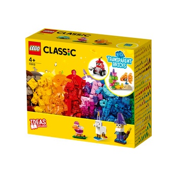 LEGO® Classic 11013 Průhledné kreativní kostky