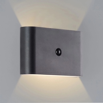 Brilliant - LED външно стенен осветител XINO LED/3W/5V IP44 с сензор (BI0112)