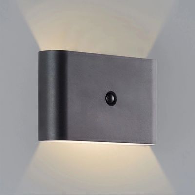 Brilliant - LED външно стенен осветител XINO LED/3W/5V IP44 с сензор (BI0112)