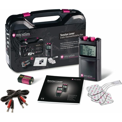 Mystim Tension Lover Electro stimulation elektrostimulátor s príslušenstvom 9 ks