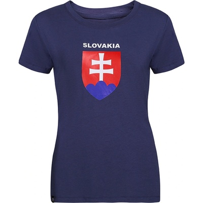 Dámske tričko pre fanúšikov PROGRESS HC SK T SHIRT tmavo modrá červená biela