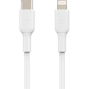 Belkin iPhone 14 Plus / 14 Pro Max / 14 Pro BELKIN BOOSTCHARGE кабел за данни Type-C - Lightning, 200 см, БЯЛ CAA003BT2MWH (CAA003BT2MWH)