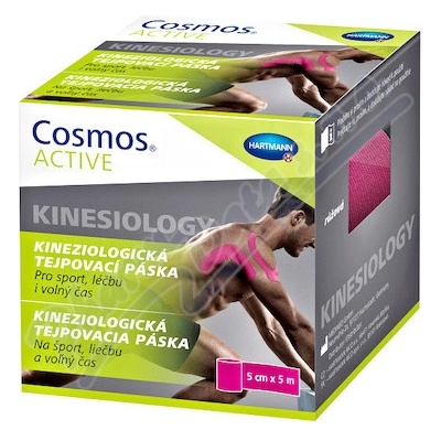 Hartmann Cosmos Active kineziologického tejpovací páska růžová 5cm x 5m