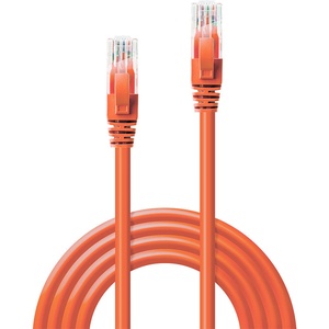 Lindy LNY-48108 : : UTP patch кабел, Cat. 6, меден, оранжев, 2.0 м