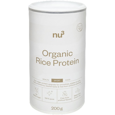 nu3 Organic Rice Protein - 200 г