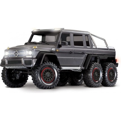 Traxxas RC TRX-6 Mercedes G 63 6x6 TQi strieborná RTR 1:10