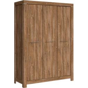BRW Трикрилен гардероб gent (s228-szf3d/21/15-dast)