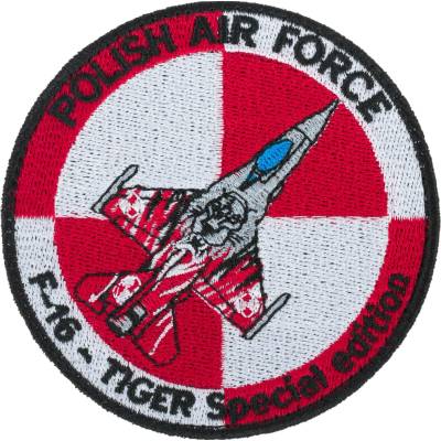 Nášivka PiK F-16 Tiger Special Edition