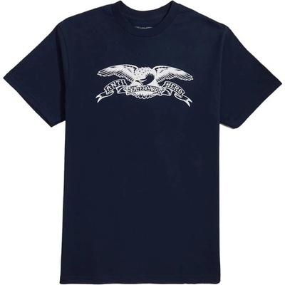 Antihero BASIC EAGLE SPORT DARK navy white Print pánské tričko
