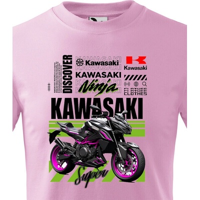 Dětské triko Kawasaki Ninja Sorbet Canvas tričko Bezvatriko.cz 2376