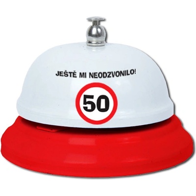 KupMa Stolový zvonček k päťdesiatke CZ
