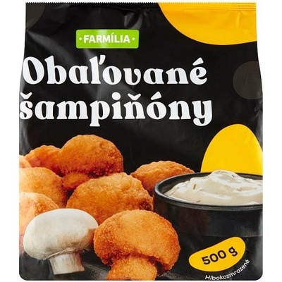 Farmília Obaľované šampiňóny 500 g