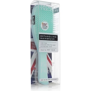 Tangle Teezer Fine & Fragile Detangling Hairbrush цвят Jade Lagoon