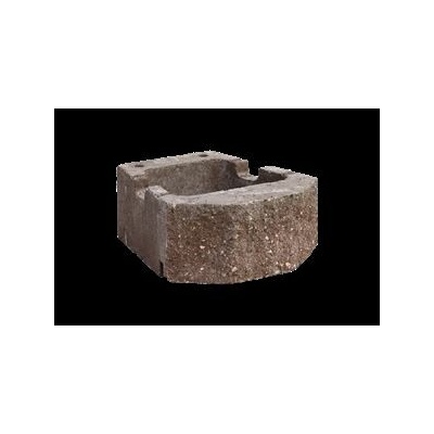 GEOSTONE miniSHELF štípaný Hnědá