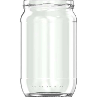 Zavarovacisklo.cz Zavařovací sklenice HLADKÁ / FRANKO TO 82 na med 48ks x 720 ml