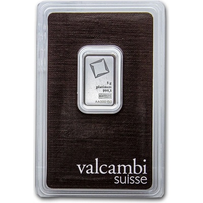 Valcambi platinová cihla 5 g – Zbozi.Blesk.cz