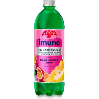 Mattoni Imuno minerální voda hruška & marakuja & zázvor 0,7 l