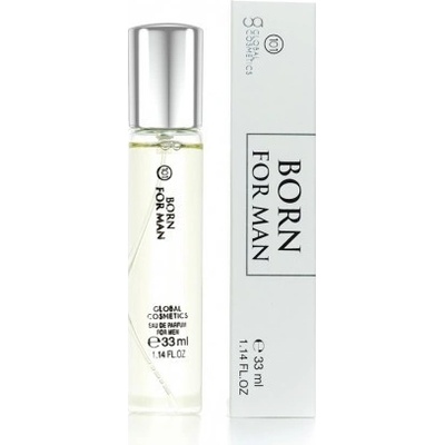Global Cosmetics 101 Born For Man parfumovaná voda pánska 33 ml