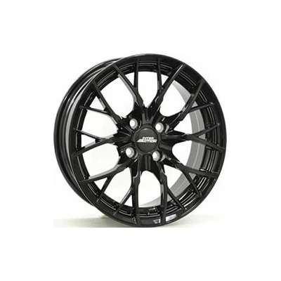 INTER ACTION FLASH 7x15 4x100 ET38 gloss black