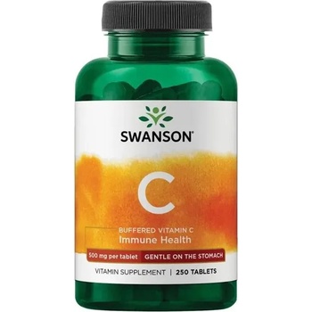 Swanson Buffered Vitamin C, 500 mg, 250 таблетки, Swanson (SW948)