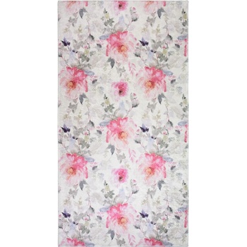 Vitaus Килим подходящ за пране в розово и цвят слонова кост 160x230 cm Pink Garden - Vitaus (KRN-6206-160x230)