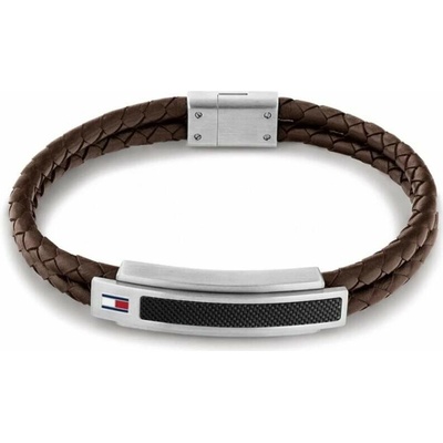 Tommy Hilfiger 2790355 hnedá pletená koža a oceľ