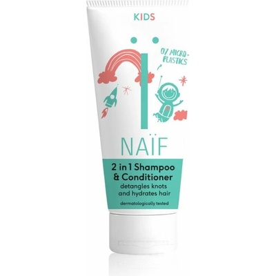 NAÏF Detský šampón a kondicionér 2v1 200 ml