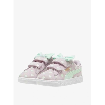 PUMA Suede Classic Re-Bow Shoes Purple Jr