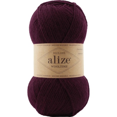Alize Příze Wooltime 578 vínová