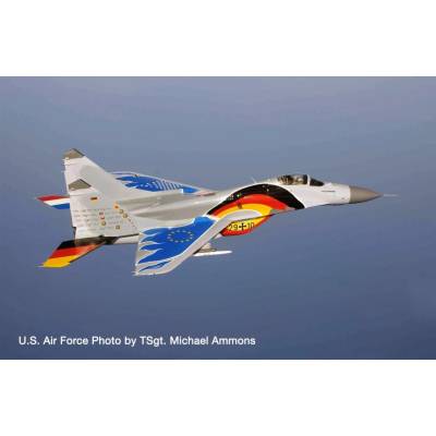 Herpa MiG-29 Fulcrum-A Luftwaffe JG 73 Steinhoff 29+10 Laage AB Germany Fulcrum Farewell 2003 1:72