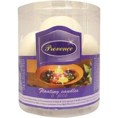 Provence biela 4,3 x 2,8 cm 8 ks