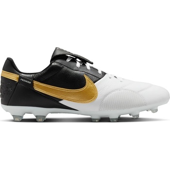 Image 1 of Nike Футболни бутонки Nike Premier 3 Adults Firm Ground Football Boots - White/Blk/Gold