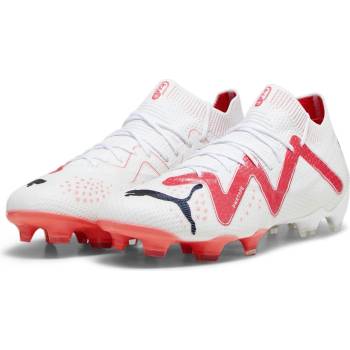 Image 1 of PUMA Дамски футболни бутонки Puma Future Ultimate. 1 Womens Firm Ground Football Boots - White/Pink