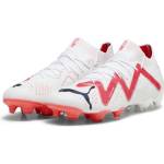 PUMA Дамски футболни бутонки Puma Future Ultimate. 1 Womens Firm Ground Football Boots - White/Pink