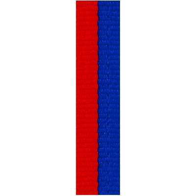 TROFEJE.sk Stuha V8 červeno/modrá