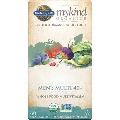 Garden of Life Organics Men´s Multi multivitamíny pre mužov BIO 60 tabliet