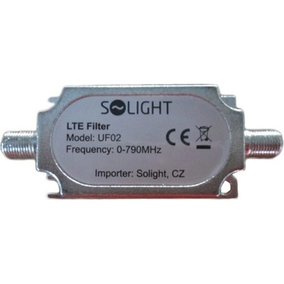 Solight pásmový LTE filtr, rozsah 0-790MHz, max. 60. kanál DvB-T - UF02