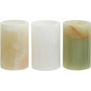 Premier Housewares Каменни свещници в комплект за чаена свещ 3 бр. Oleena - Premier Housewares (5506712)