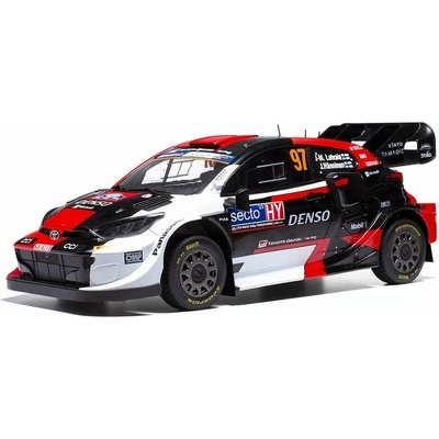Ixo Toyota GR Yaris Rally1 97 Latvala/Hänninen Rally Finland 2023 Models 1:18