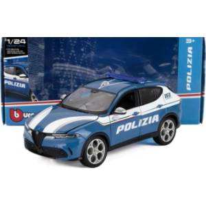 BBurago Модели на автомобили и мотоциклети модел 1/24 Alfa Romeo Tonale Polizia - 1: 24 (TRS8319-3925)