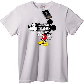 NOONEBRAND Тениска Mickey Mouse Черен - 2XL, Black