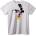 NOONEBRAND Тениска Mickey Mouse Черен - 2XL, Black