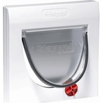 PetSafe Дверца за котки и кучета с тунел 917 ef, бяла