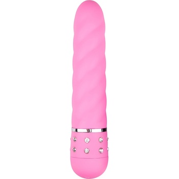 EasyToys Diamond - спираловиден вибратор (розов)