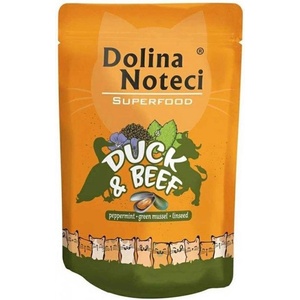 Dolina Noteci Superfood Котка Патешко и Говеждо 85 г