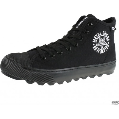 tenisky vysoké METAL CHICKS DO IT BETTER Salun D
